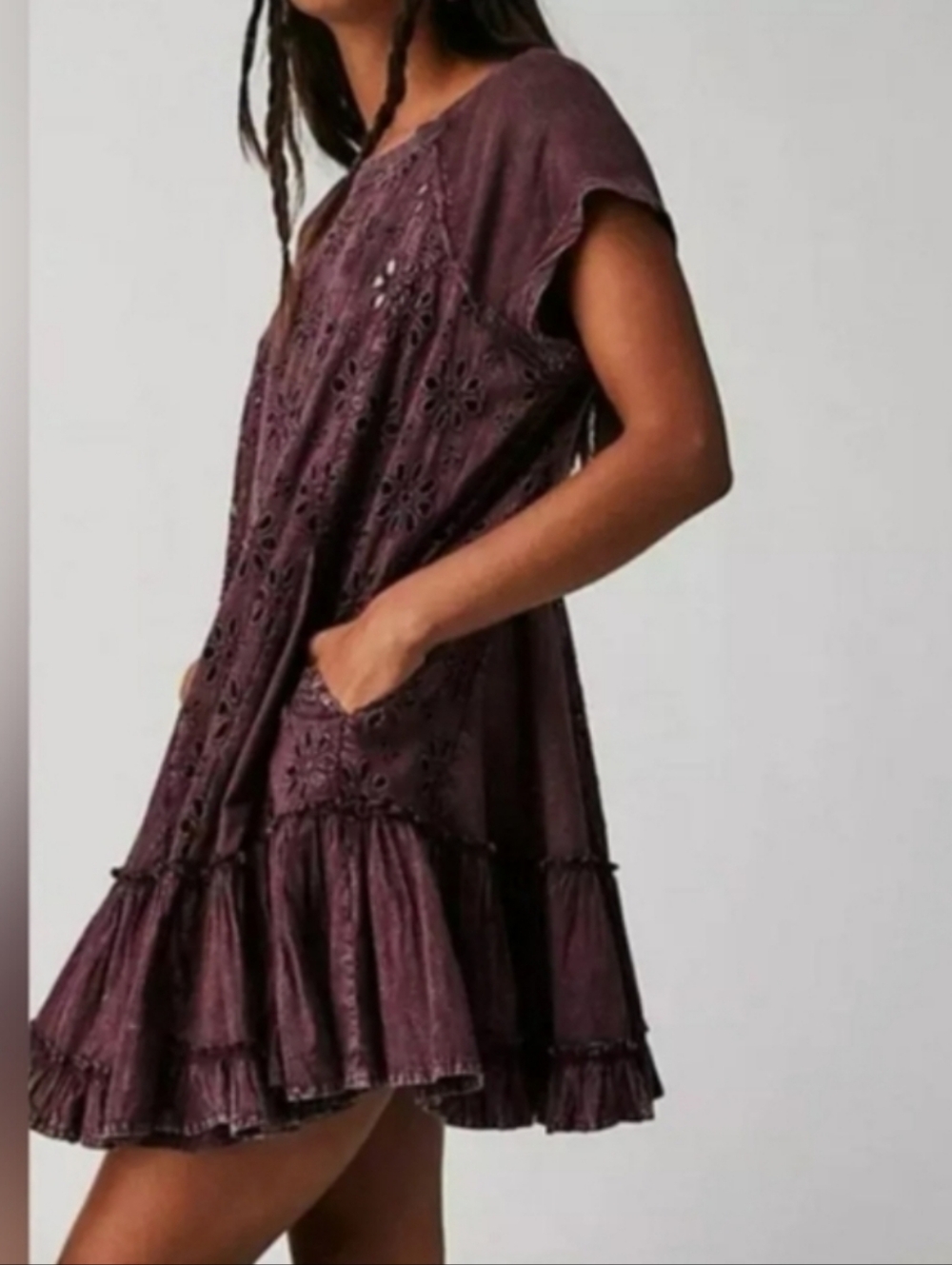 Free People Sadler Mini Dress